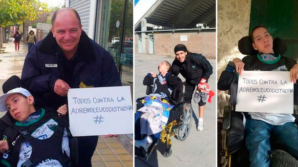 Tiene 17 años, es sanjuanino y por una rara enfermedad no ve, camina ni habla