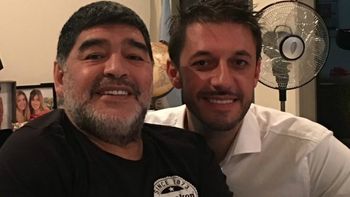 Diego Maradona y Matías Morla Diego Maradona y Matías Morla