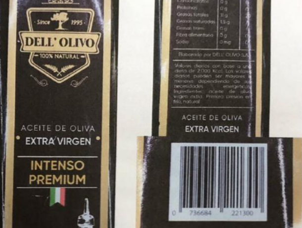 ANMAT prohibió dos marcas de aceite de oliva