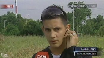 hablo el hermano de noelia: si me cruzo al asesino, le hago lo mismo hablo el hermano de noelia: si me cruzo al asesino, le hago lo mismo