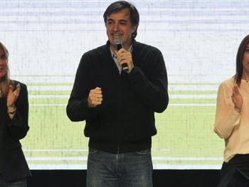 Gladys González, Esteban Bullrich y Marìa Eugenia Vidal
