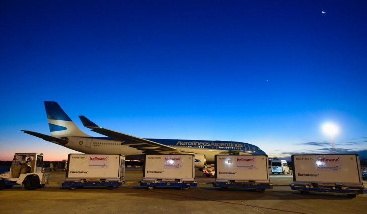 Argentina ya recibió más de 31 millones de vacunas