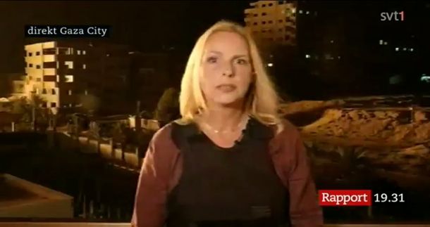 Periodista es sorprendida por un misil cuando daba un informe en Gaza