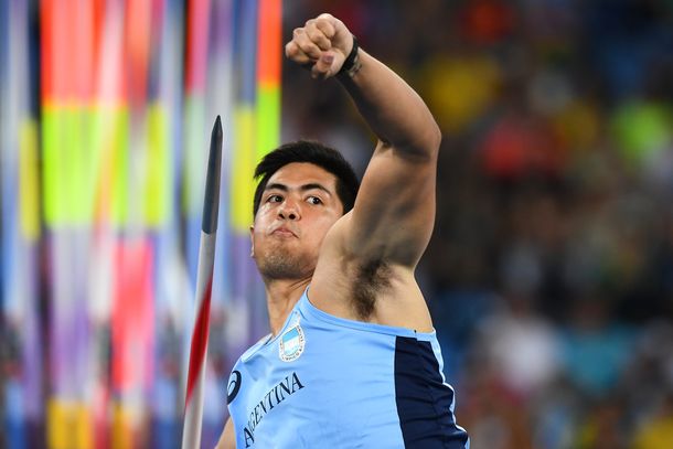 El argentino Braian Toledo quedó en el décimo puesto en la final de jabalinas