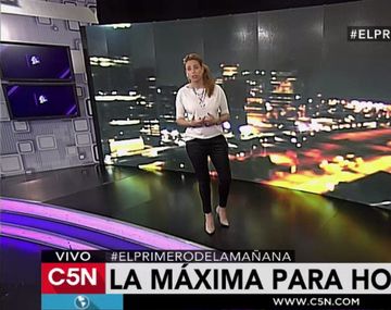 Pronóstico del tiempo en C5N