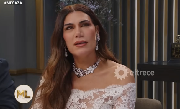 Florencia de la V contó cómo se bautizó y emocionó a Mirtha Legrand