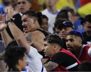 Las sanciones que podrían tener los jugadores de Uruguay luego del escándalo ante Colombia