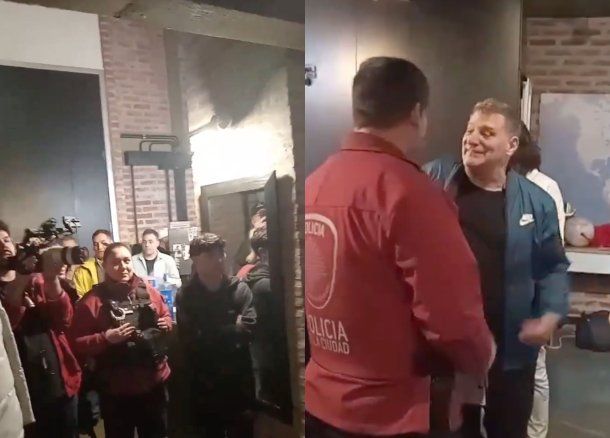 La Policía en el programa del Turco García