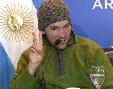 Pablo Grillo saludó especial a Patricia Bullrich.