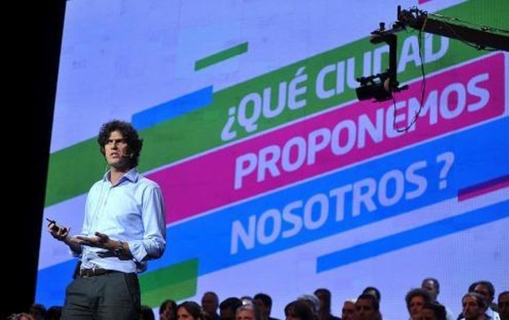 Lousteau lanzó su candidatura en la Ciudad