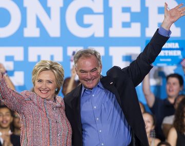 Hillary Clinton eligió a su vicepresidente
