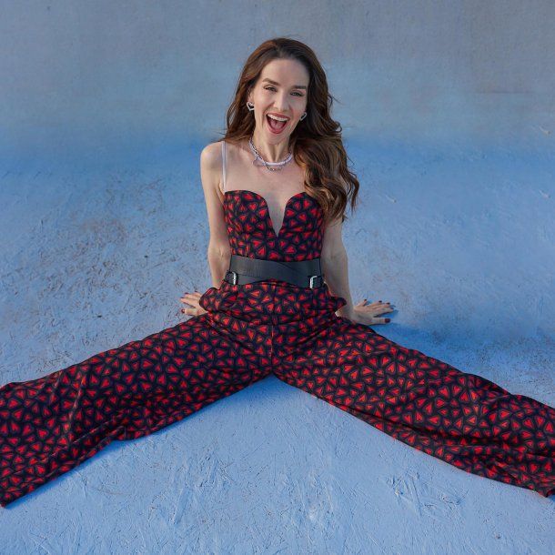 Natalia Oreiro la rompe con una cumbia junto a La Delio Valdez