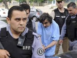 Fructuoso Álvarez González en uno de los traslados