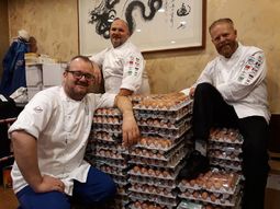 Huevos en la Villa Olímpica para Noruega Huevos en la Villa Olímpica para Noruega