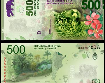 Billete de 500 pesos