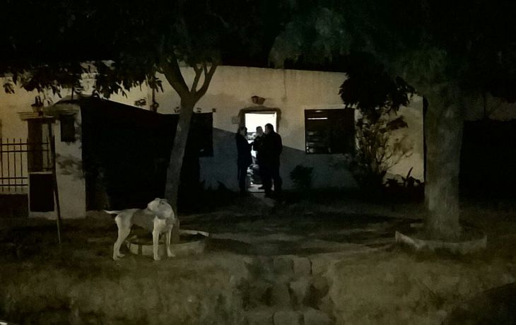 Esta es la casa donde estuvieron cautivas las víctimas