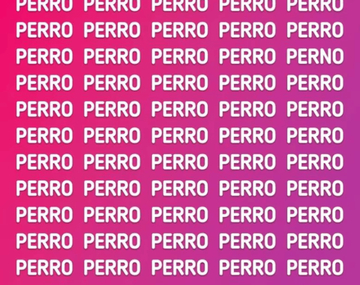 Test viral: encontrá la palabra escondida en menos de 9 segundos.