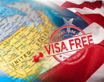 Visa libre en Estados Unidos.