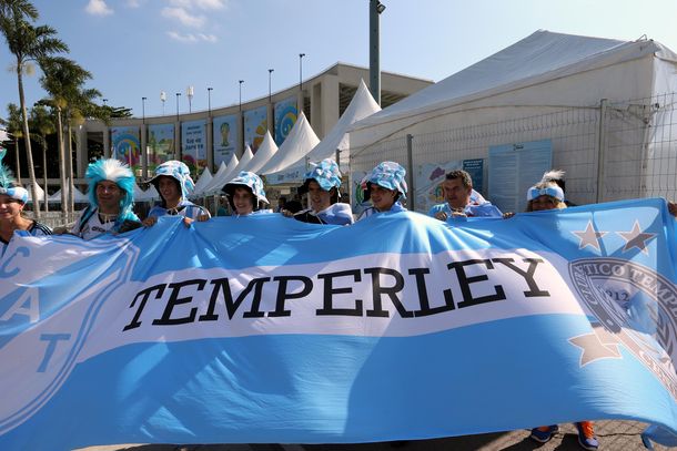 Incidentes en los alrededores del Maracaná para ahuyentar a los hinchas argentinos