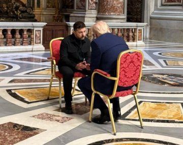Antes del funeral del papa Francisco, Trump y Zelensky mantuvieron una reunión en el Vaticano.