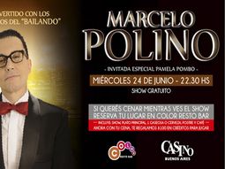 marcelo polino y pamela pombo ofreceran un show en casino buenos aires marcelo polino y pamela pombo ofreceran un show en casino buenos aires