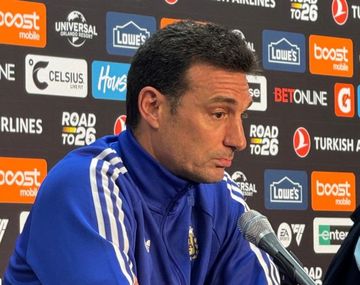 Lionel Scaloni habló de Indio Solari en la primera conferencia de prensa en Estados Unidos