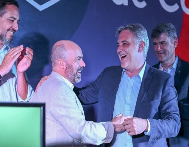 Juan Domingo Viola y Martín Llaryora