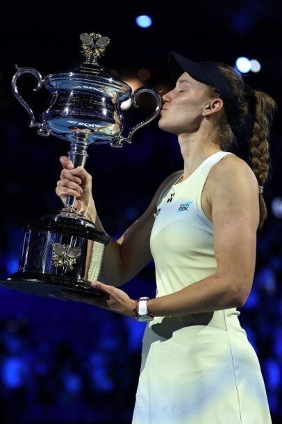 Elena Rybakina logró su primer título en el Abierto de Australia