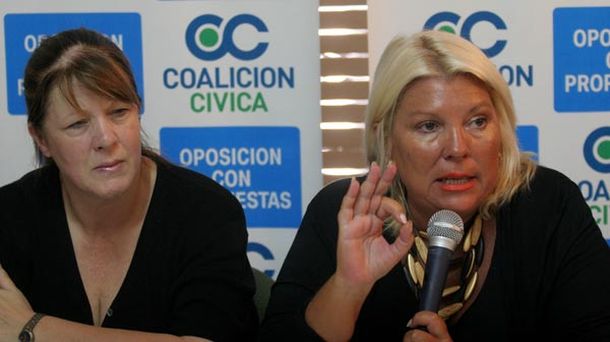 Otros tiempos: Stolbizer y Carrió