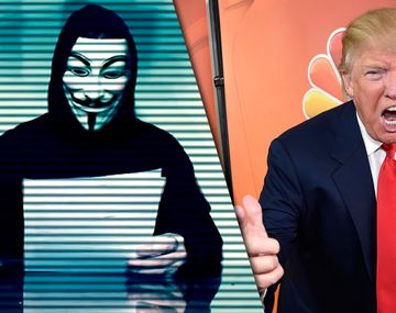Anonymous hackeó a Donald  Trump