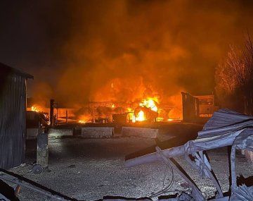 Ataque masivo de Ucrania a Lugansk: envió al menos 40 drones