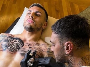 Boca en la piel: el tremendo tatuaje de Leandro Paredes