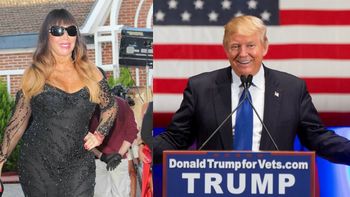 Moria Casán respaldó a Donald Trump. Moria Casán respaldó a Donald Trump.