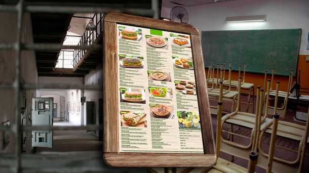 De la escuela a la cárcel: el proyecto para convertir en obligatorio el menú vegano