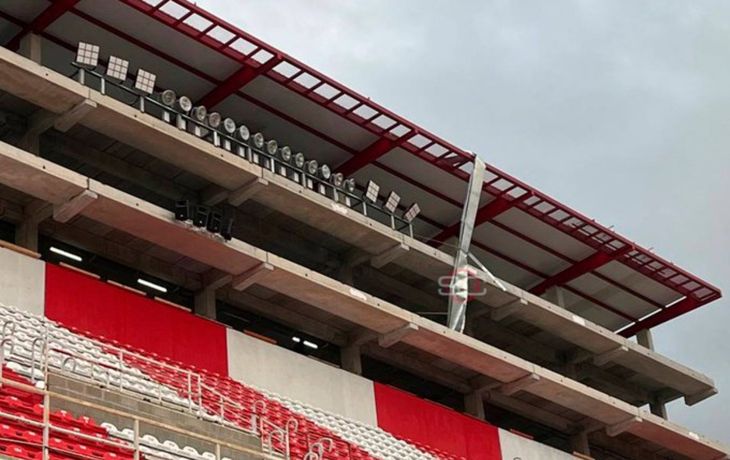 Se suspendió Unión-Lanús por el temporal en Santa Fe