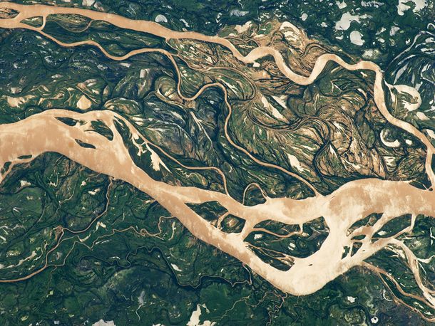 ¿Cómo se ven desde el espacio los mejores ocho países del Mundial?