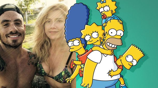 Fede Bal y Laurita Fernández sumaron a Los Simspon a su histeriqueo