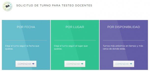 Docentes y no docentes deben sacar turno para hacerse el test de Covid-19 en el marco del regreso a las clases presenciales