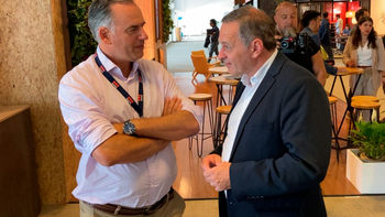 Yamandú Orsi y Álvaro Delgado tuvieron un cruce sobre el presente del Frente Amplio. Yamandú Orsi y Álvaro Delgado tuvieron un cruce sobre el presente del Frente Amplio.