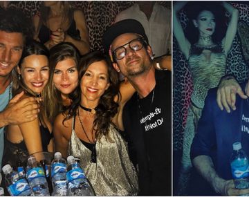 Pampita y sus amigos festejaron en Punta del Este