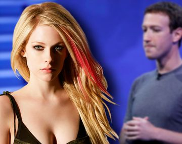 Avril Lavigne criticó al creador de Facebook