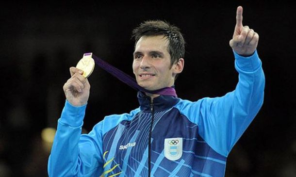 El festejo íntimo de Crismanich, tras la medalla de oro