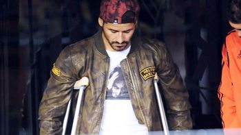 La dura lesión de Rodrigo Mora La dura lesión de Rodrigo Mora