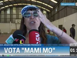 Votó Moria Casán: Quiero lo mejor para Argentina