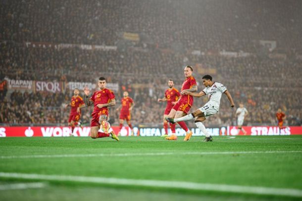 Europa League: Bayer Leverkusen le ganó 2-0 a Roma por la ida de la semifinal