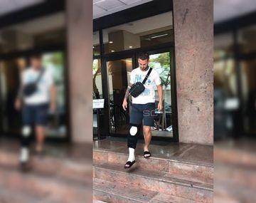 Benedetto fue dado de alta (Gentileza ESPN)