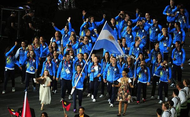 Los primeros atletas argentinos que compiten en Londres