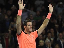 Juan Martín Del Potro se consagró campeón en el ATC 250 de Estocolmo Juan Martín Del Potro se consagró campeón en el ATC 250 de Estocolmo