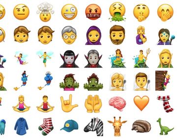 Mirá los 56 nuevos emojis