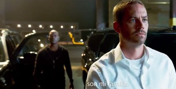 Mirá las últimas escenas de Paul Walker en el trailer de Rápido y Furioso 7